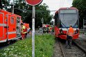 VU Strab gegen Pkw Koeln Muelheim Pfaelzischer Ring P13